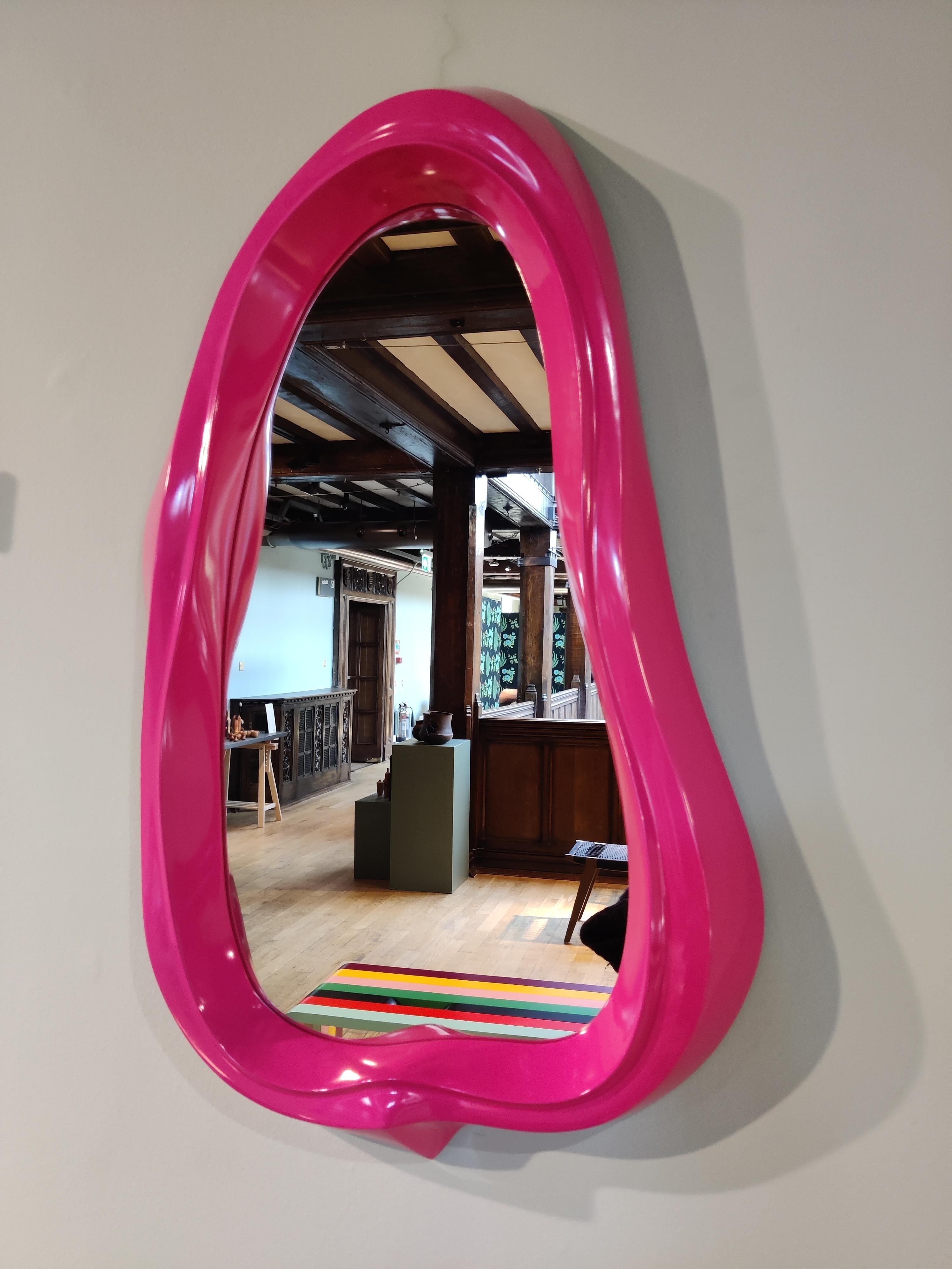 Contemporary Gooey Mirror For Sale