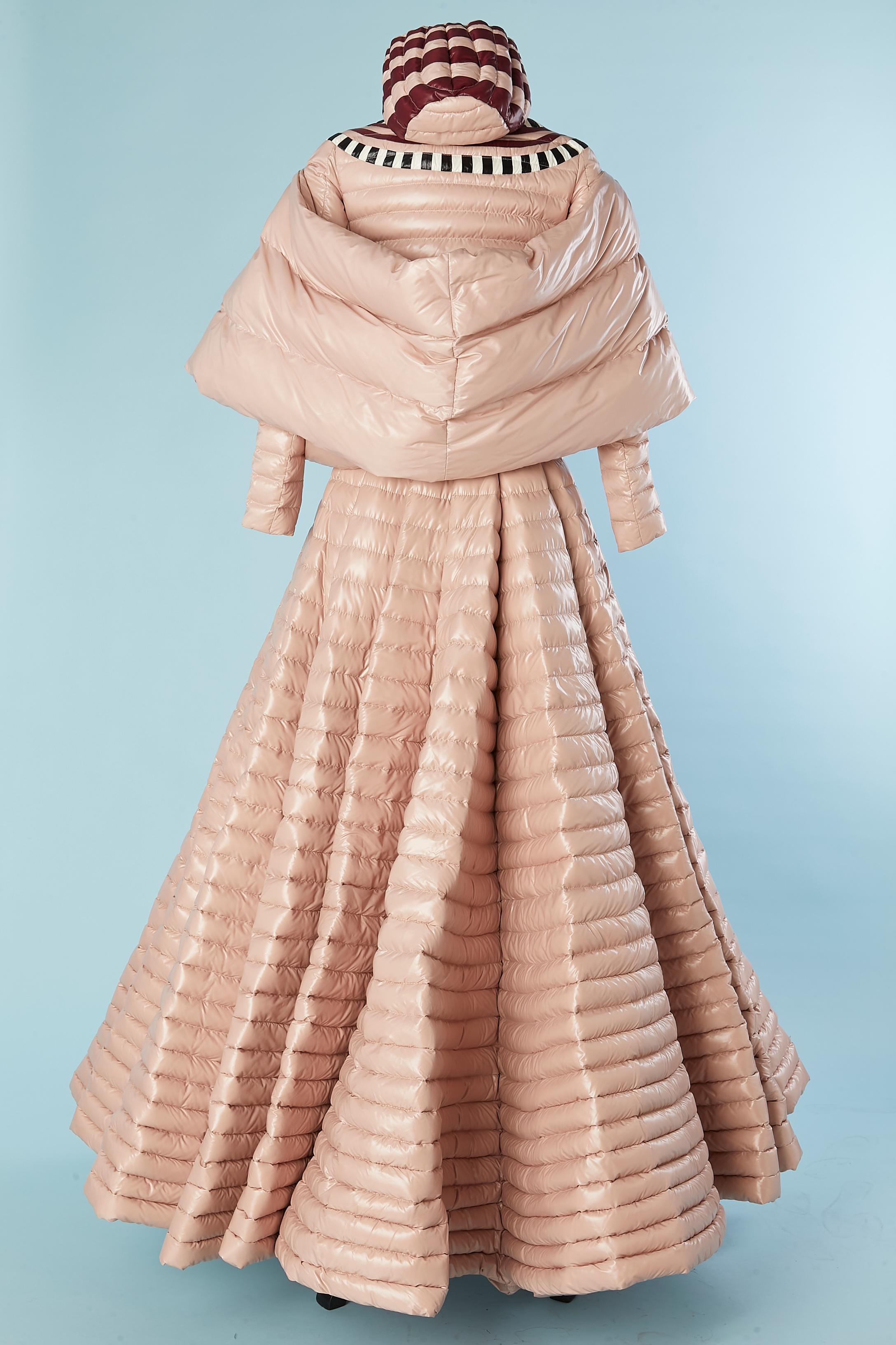 Goose down jacket, cape and crinoline skirt Moncler Genius by Pierpaolo Piccioli For Sale 2