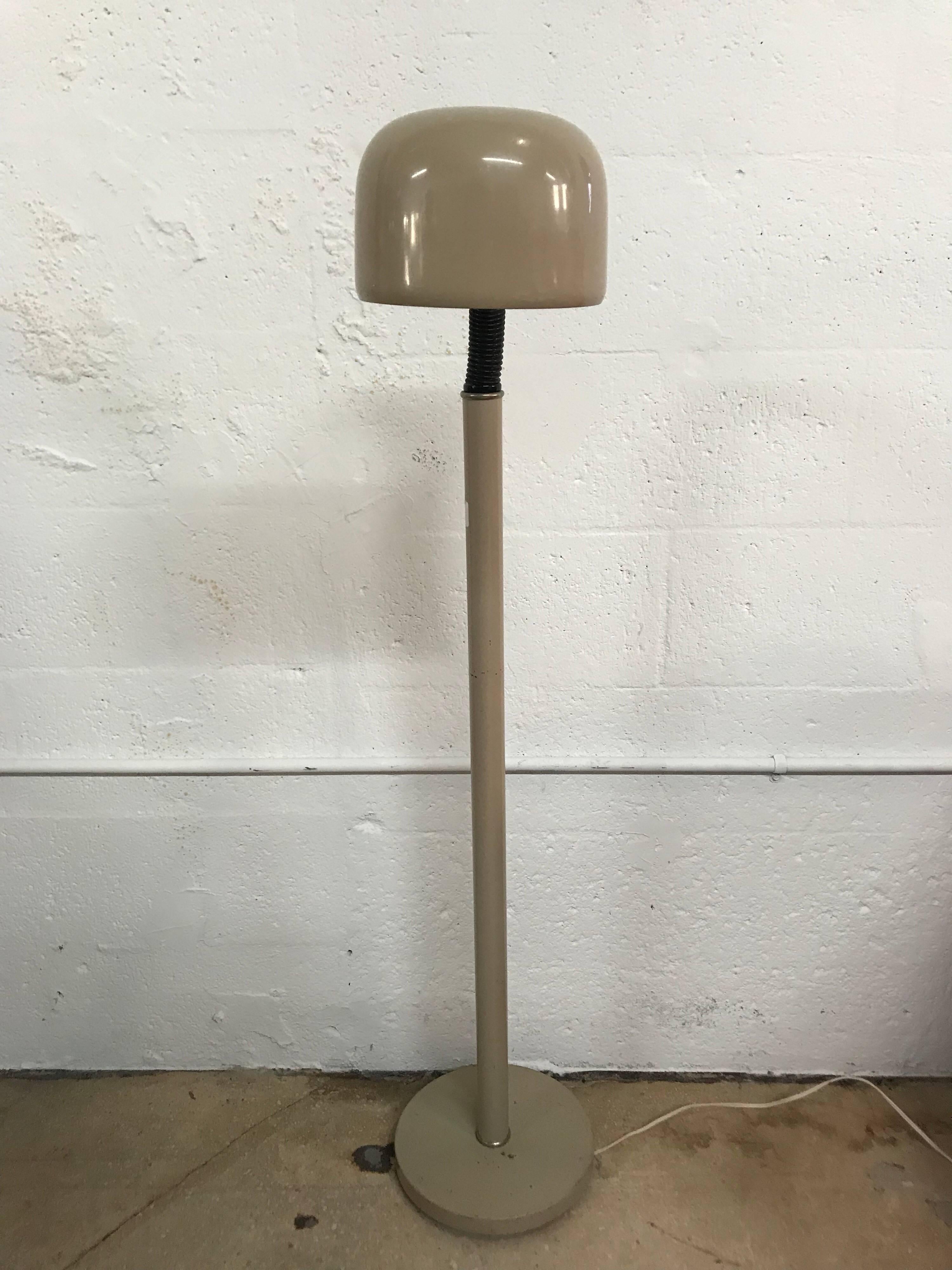 American Goose Neck Adjustable Reading or Floor Lamp, 1970s