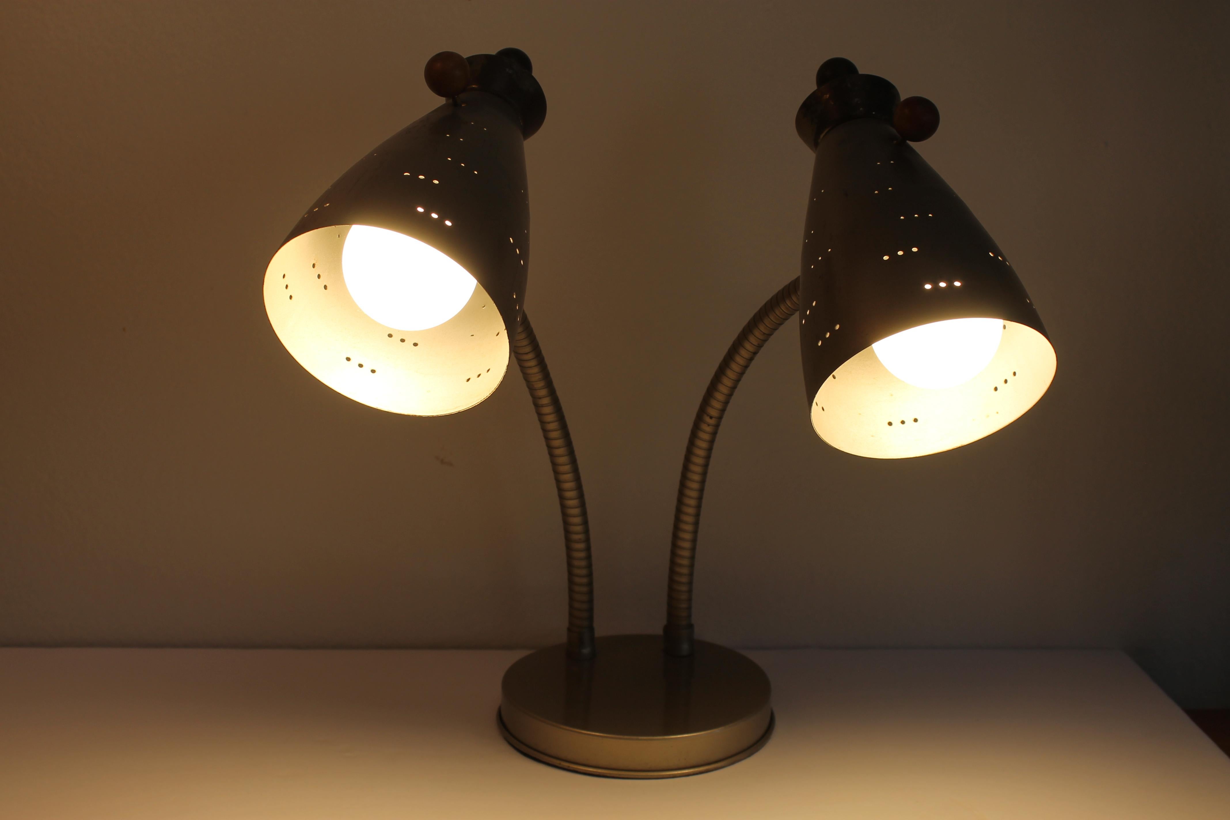 vintage double lamp