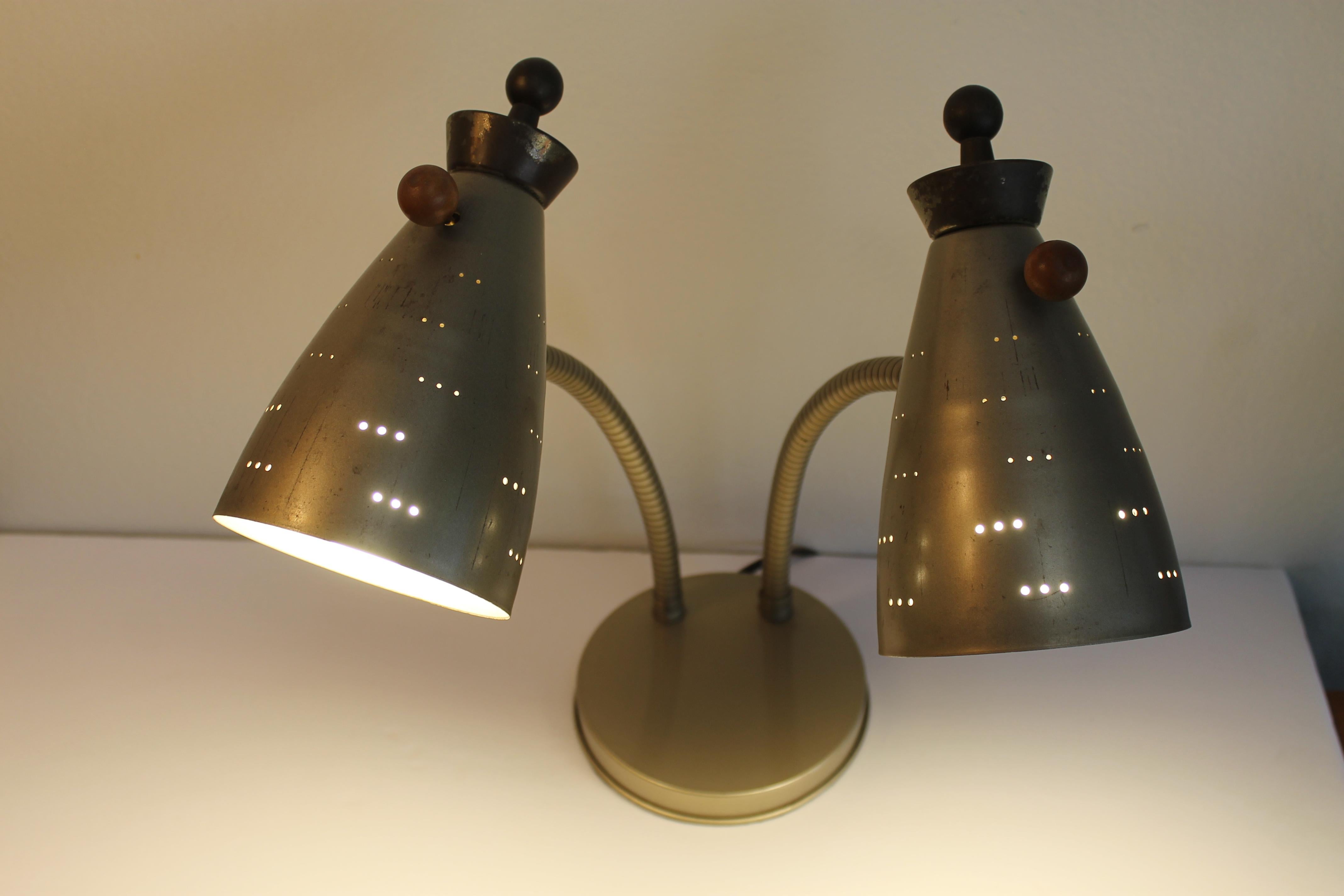 goose lamp vintage