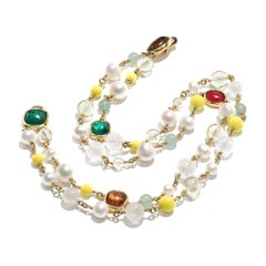 Goossens Doppelstrang-Halskette, Lagune Collection'S 2026