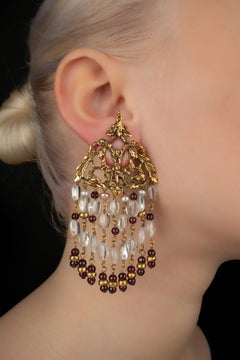 Goossens earrings circa 1980-1990