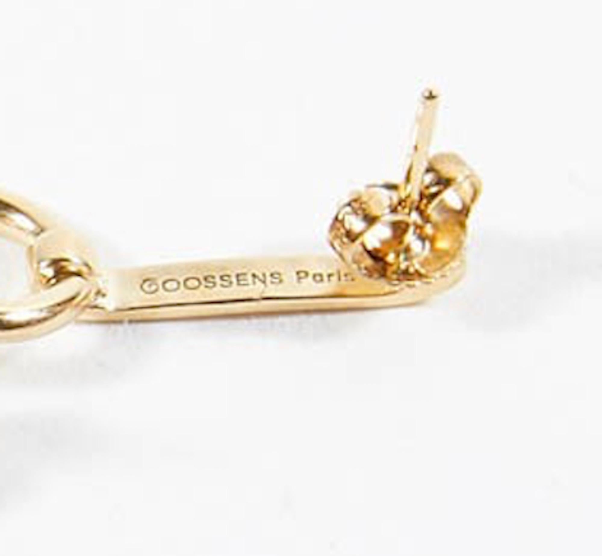 Goossens Earrings Sold Out Boucle Collection In Excellent Condition In Paris, FR