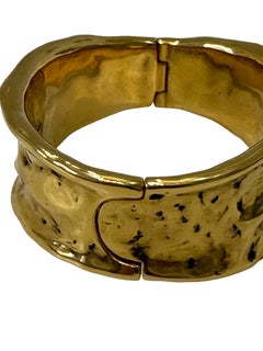Goossens Paris – „Lutèce“-Armreif aus mit 24-karätigem Gold überzogenem Messing
