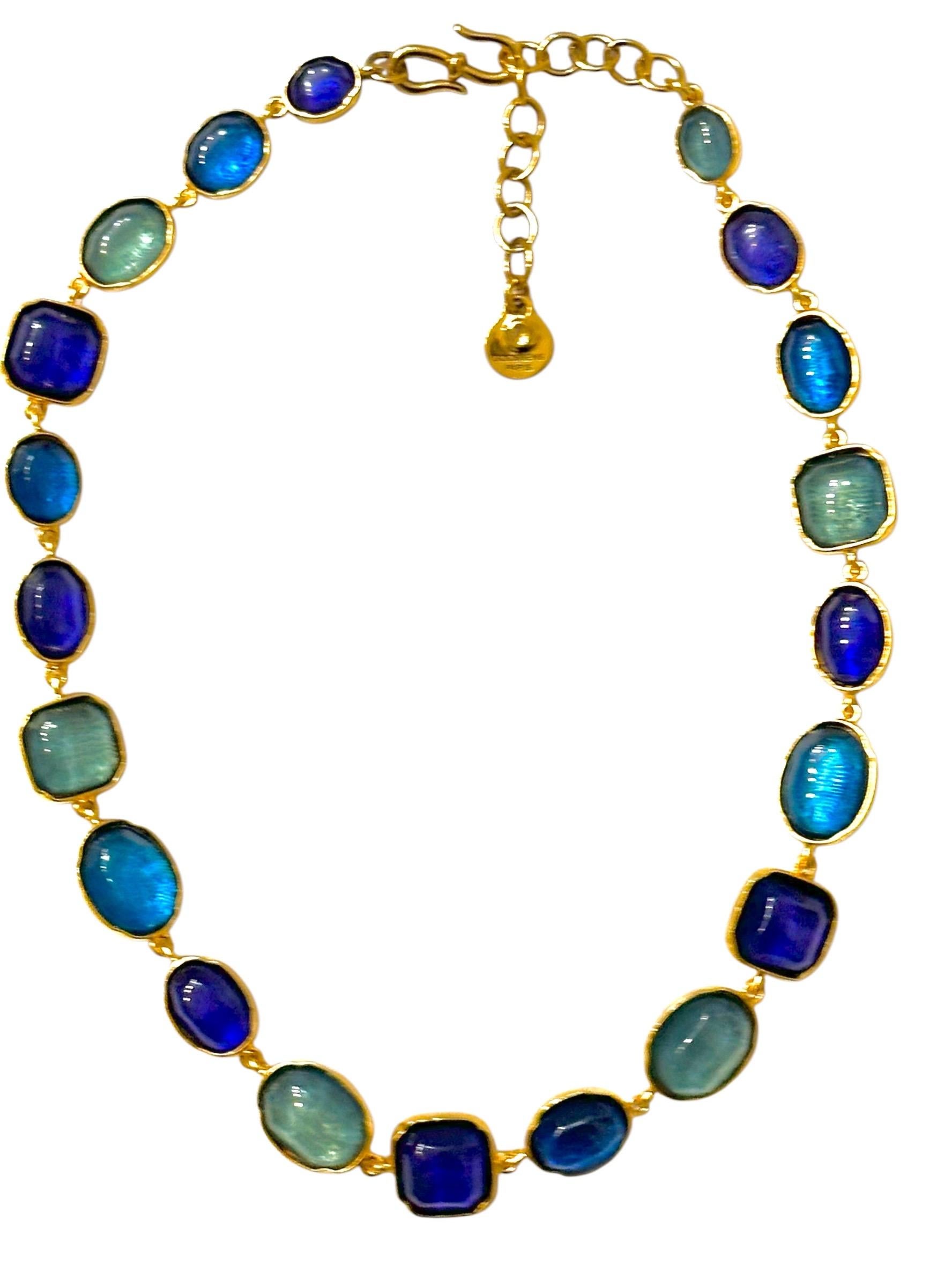 Goossens Paris - Girocollo con cabochon in vendita 5