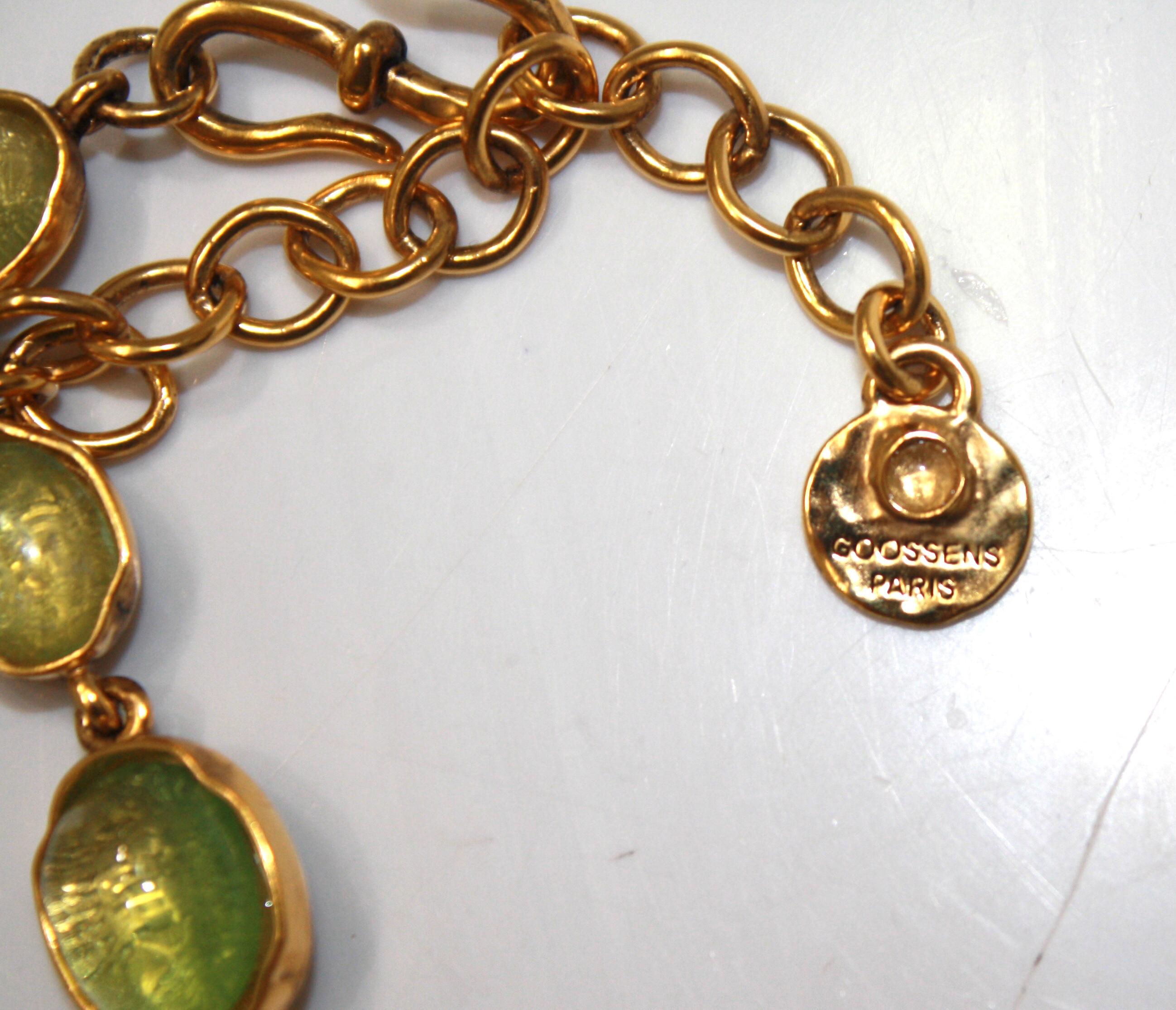 Modern Goossens Paris Cabochon Choker