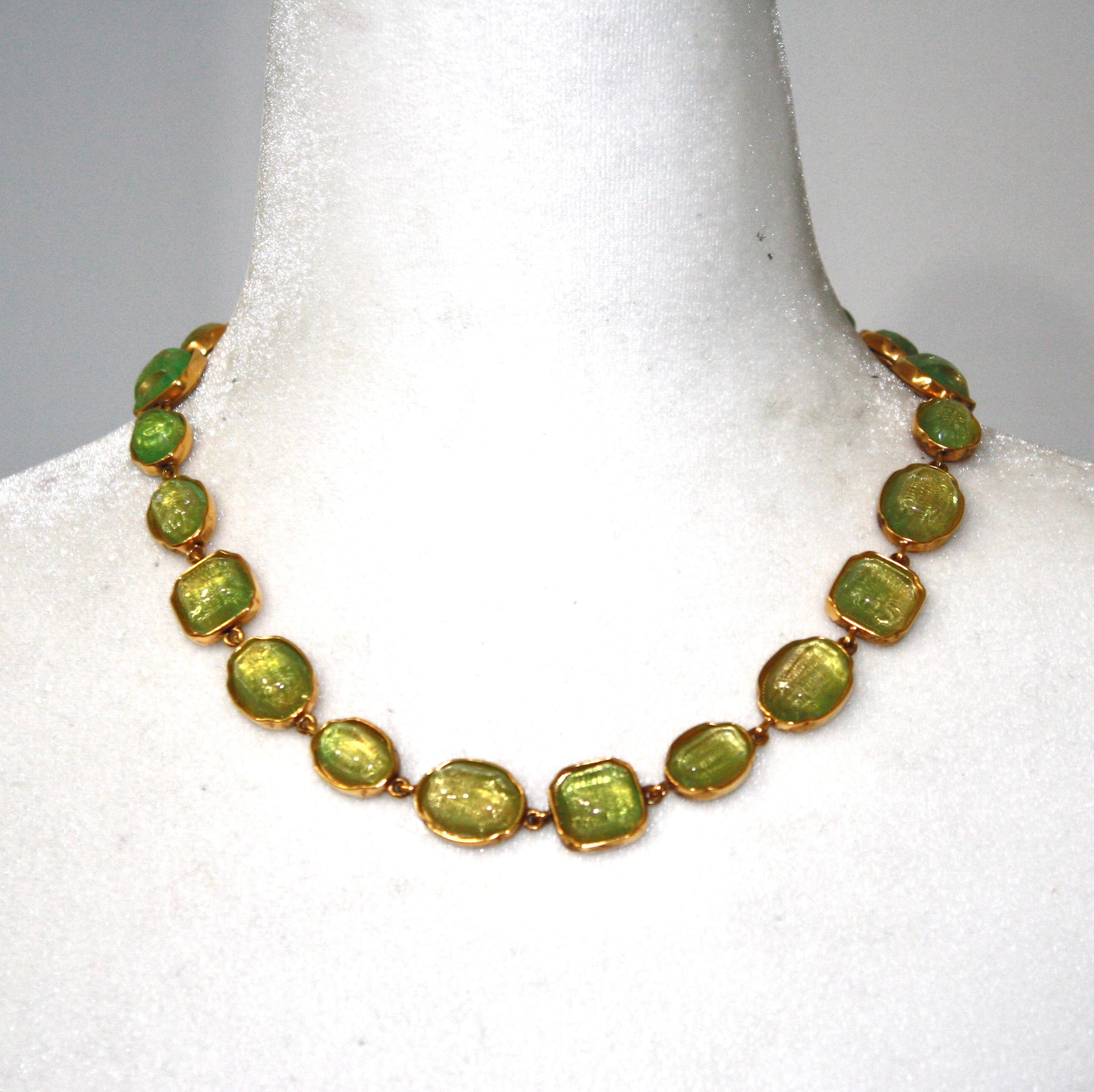 Goossens Paris Cabochon Choker In New Condition In Virginia Beach, VA