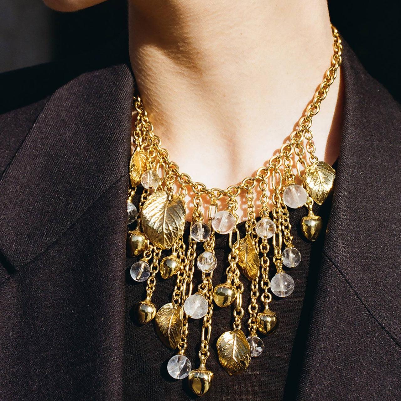 Goossens Paris - Girocollo con cabochon in vendita 3