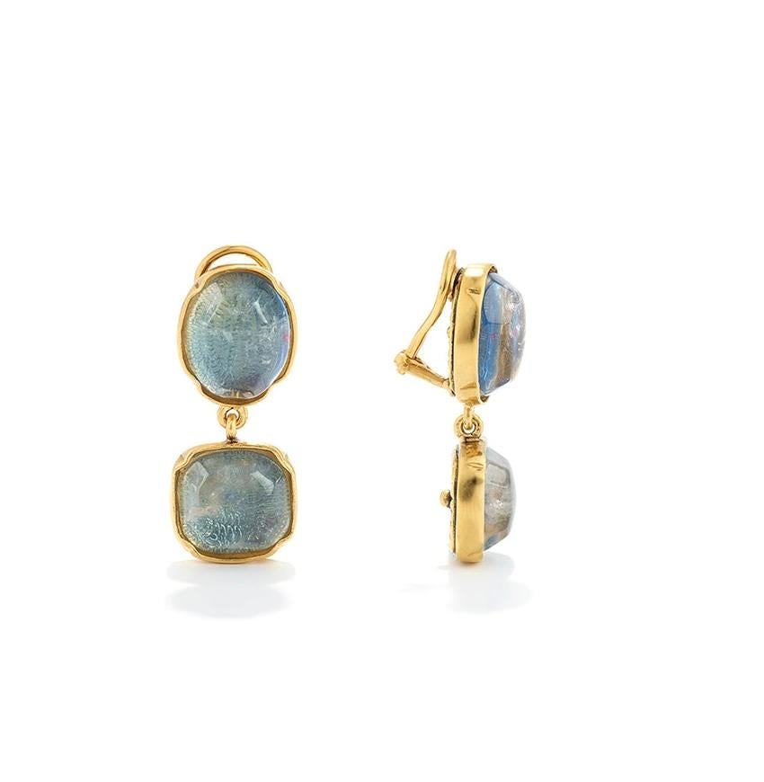 Collana di cristallo di rocca trasparente Goossens Paris in vendita 5