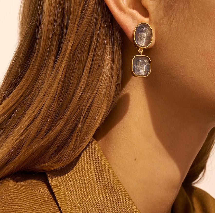 Collana di cristallo di rocca trasparente Goossens Paris in vendita 8