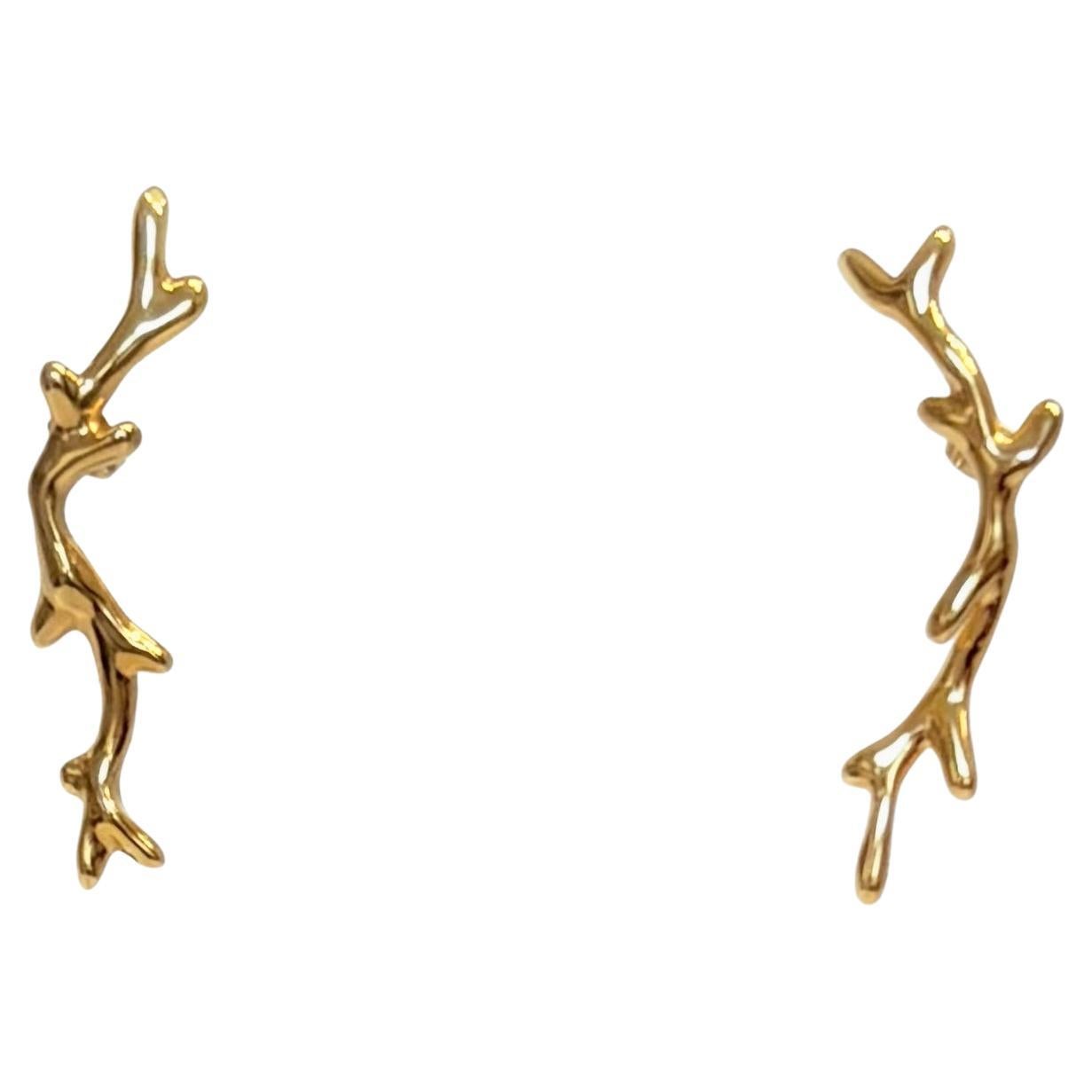 Goossens Paris Corail Climber Earrings For Sale