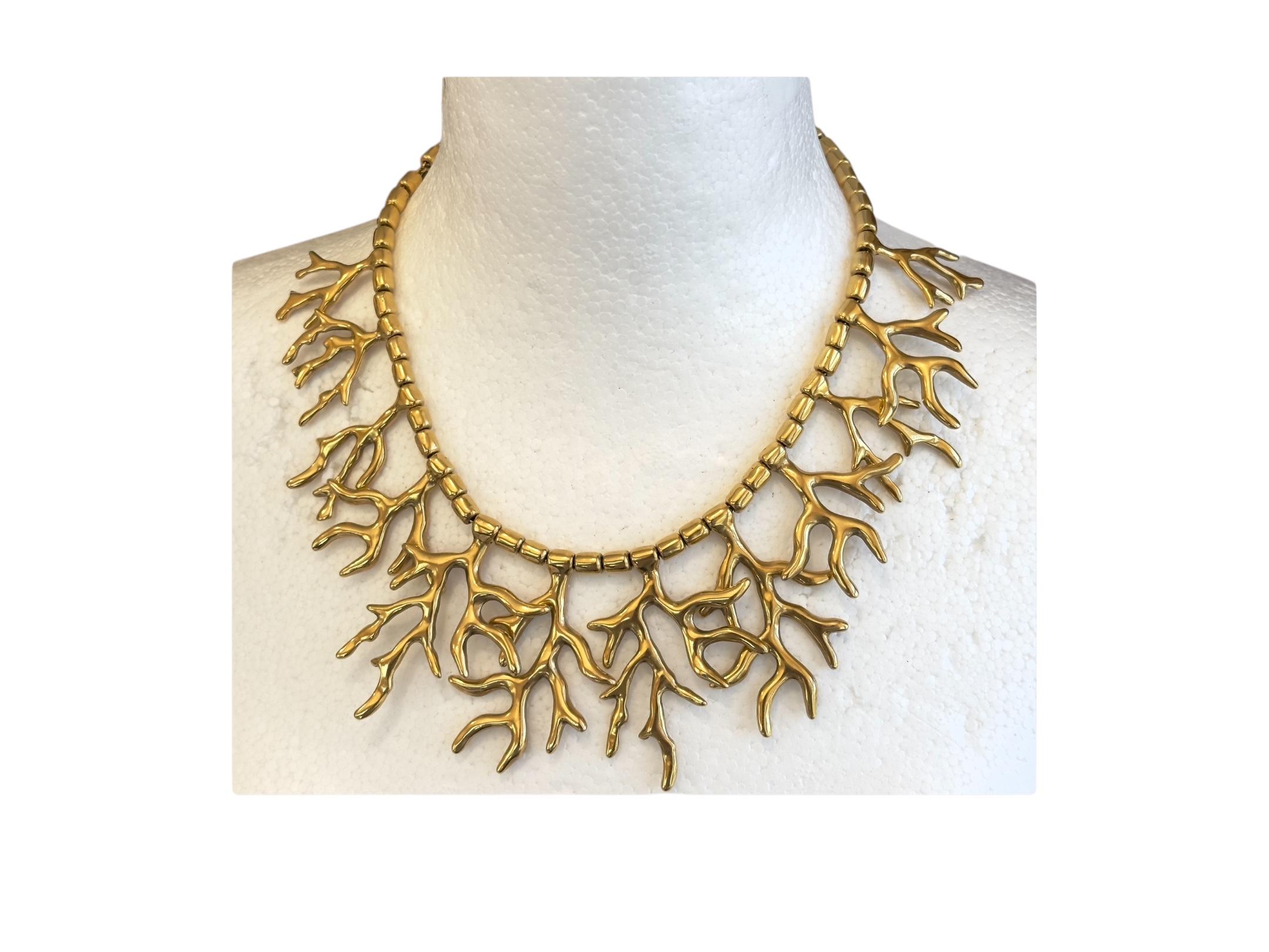 Collar Corail Goossens Paris en Nuevo estado para la venta en Virginia Beach, VA