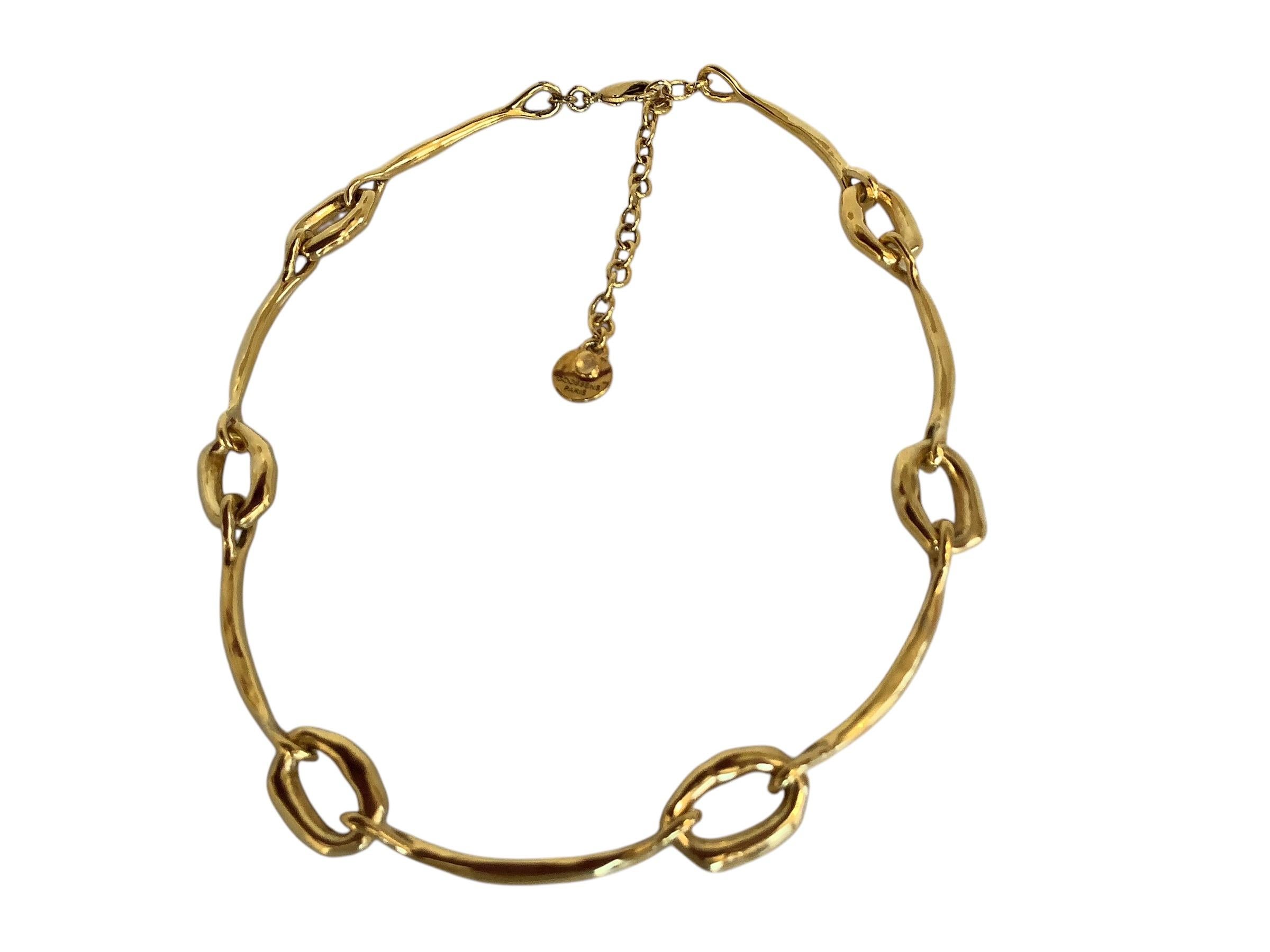 Femenino o masculino Collar Corail Goossens Paris en venta