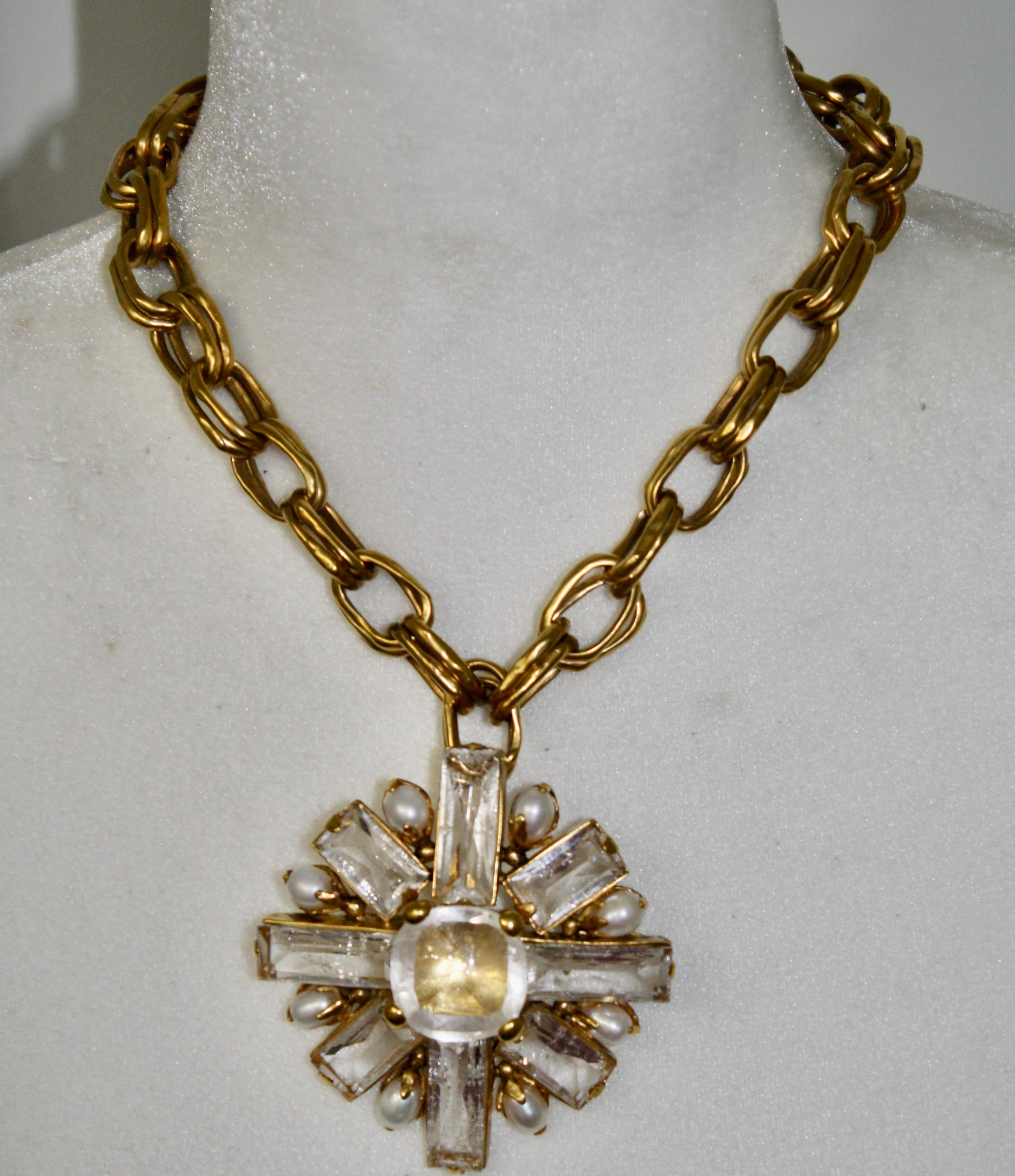 Goossens Paris Double Chain Necklace 1
