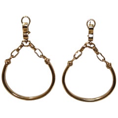 Goossens Paris Large Loop Earrings