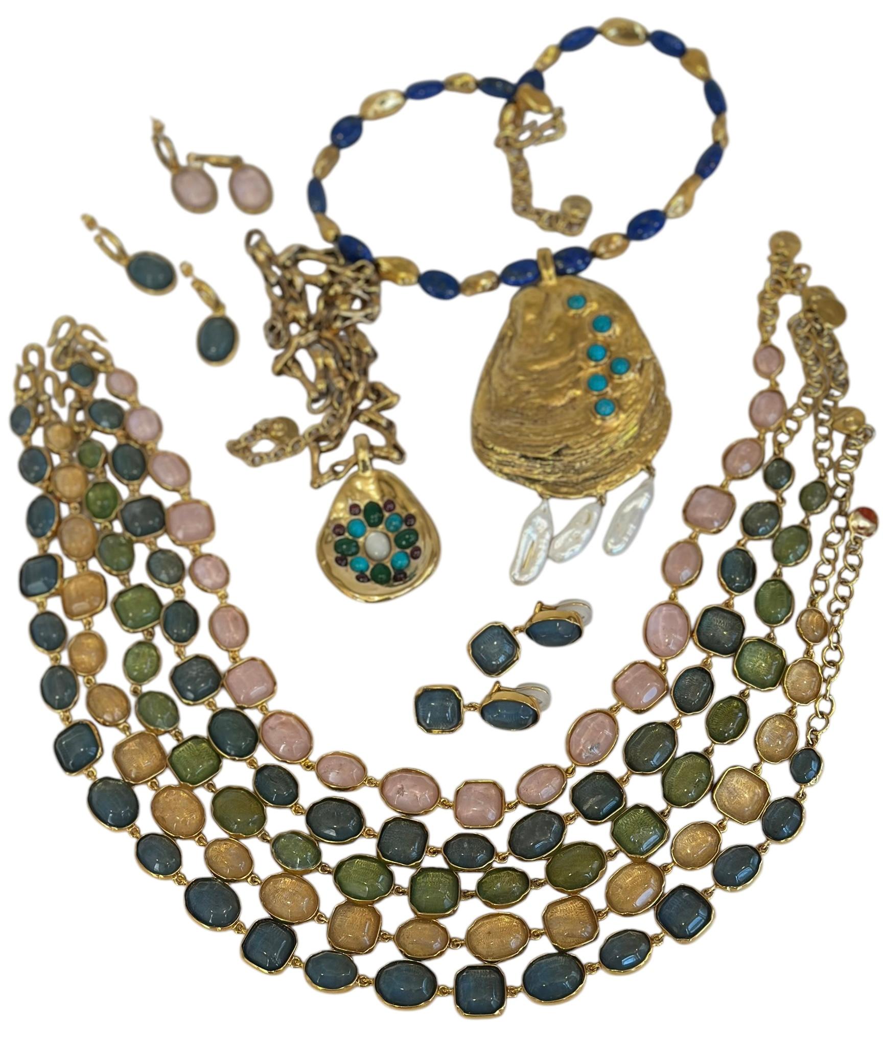 Collar de Concha Grande Goossens Paris en venta 7