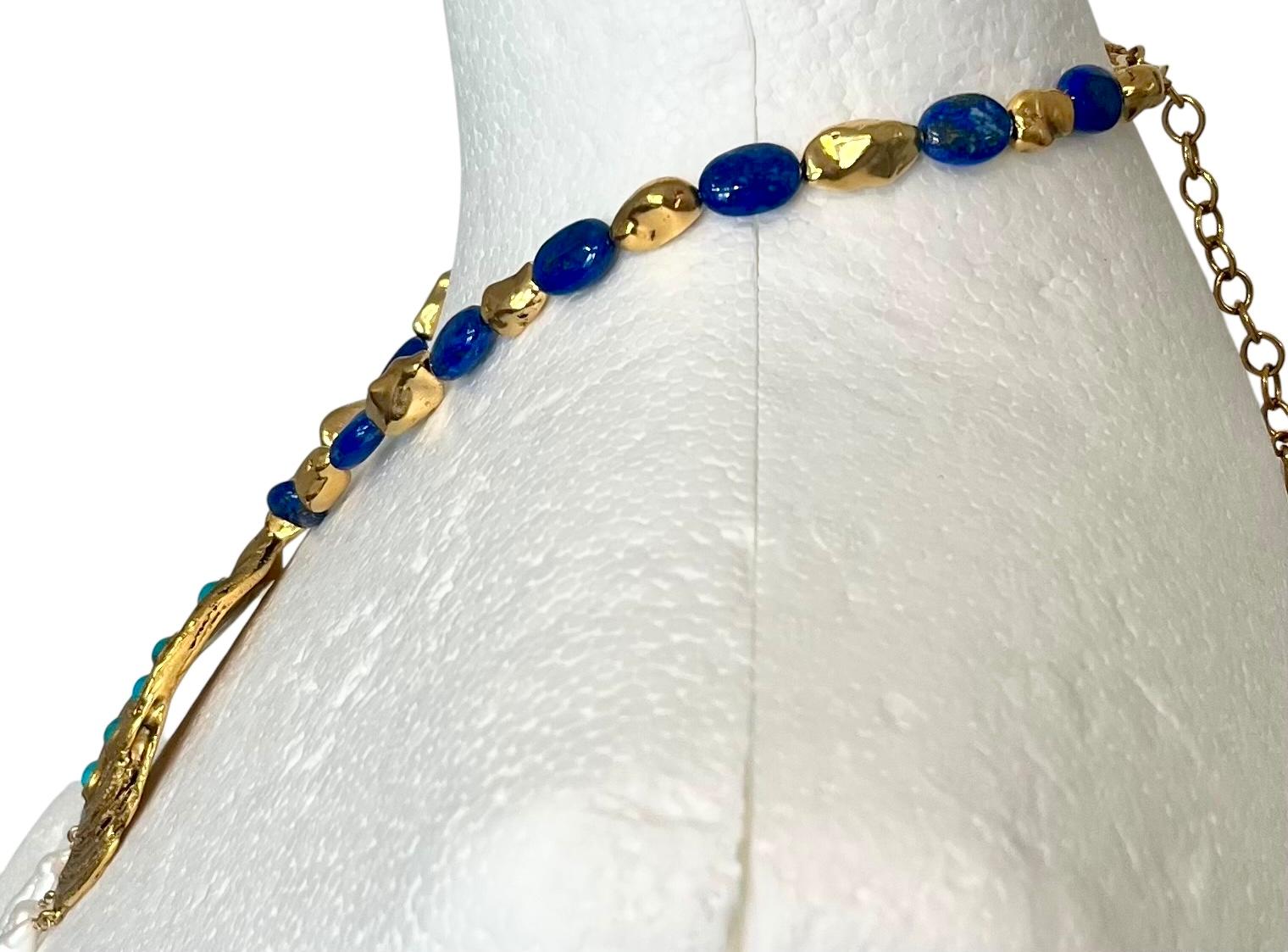Femenino o masculino Collar de Concha Grande Goossens Paris en venta