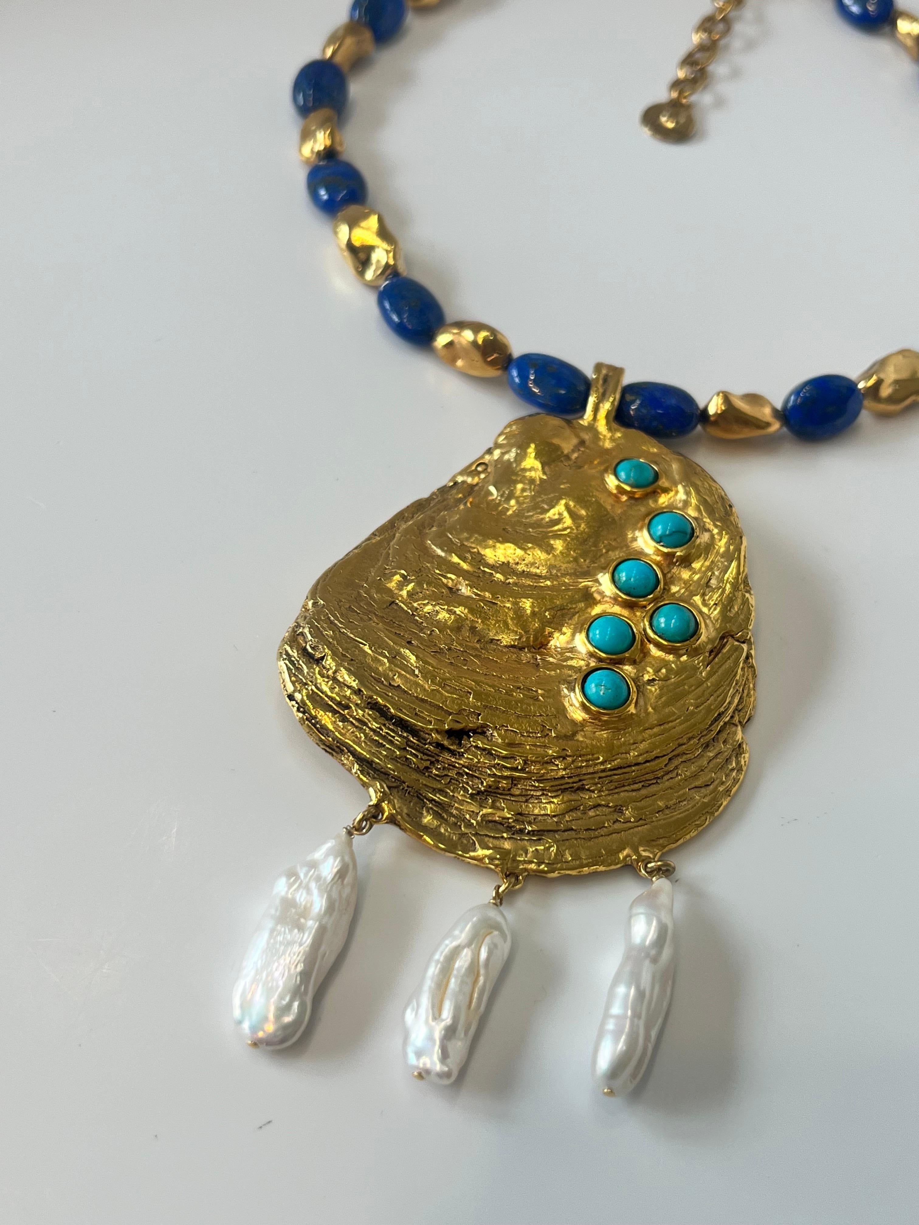 Collar de Concha Grande Goossens Paris en venta 1