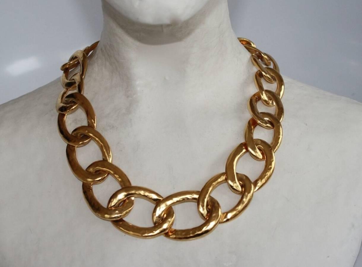 Modern Goossens Paris Lhassa Link Necklace