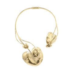 Goossens Paris Lily Pad Necklace