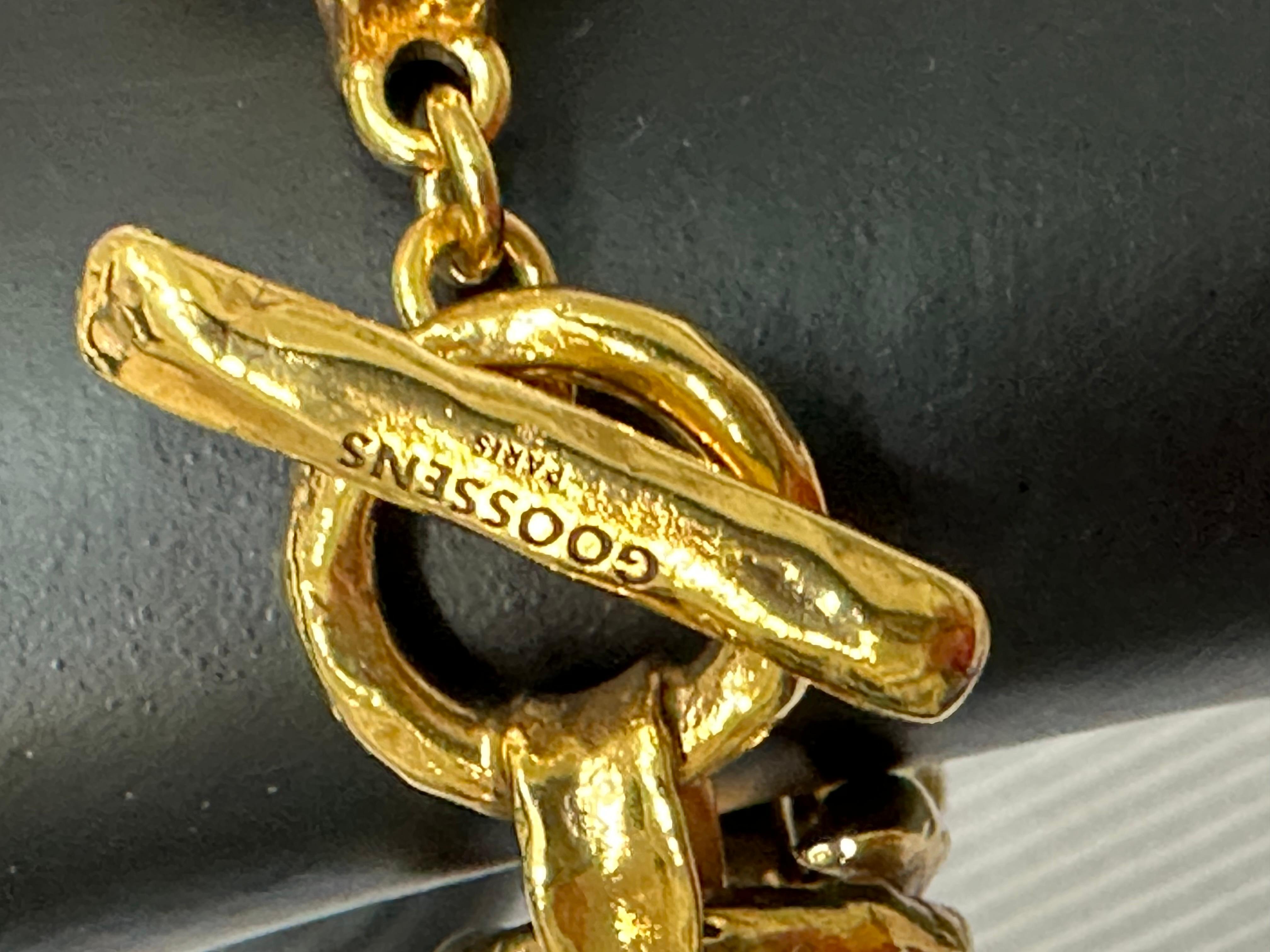 Goossens -Paris Lutece Link Bracelet 2