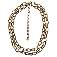 Collier long Goossens Paris Lutece