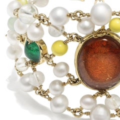 Goossens Paris Multi-Strand Freshwater Pearl Bracelet, Summer 2026