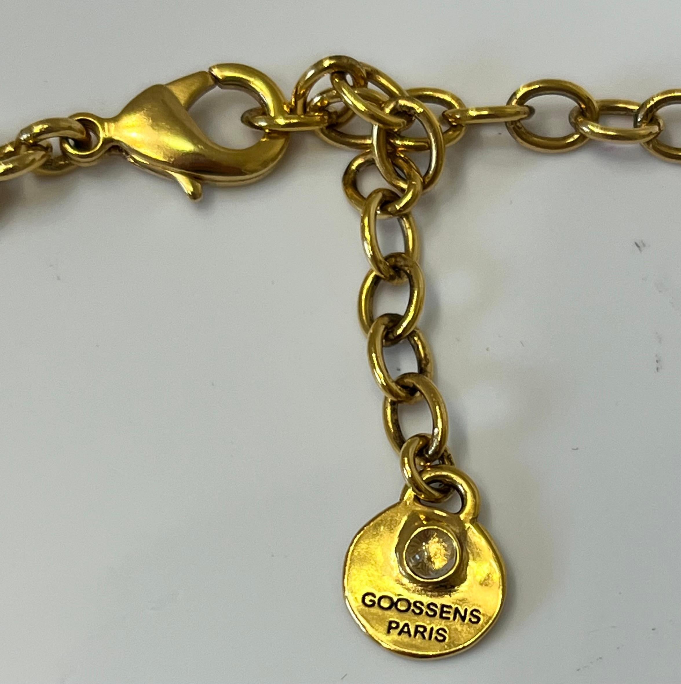 Goossens Paris Oversized Precious Heart Necklace im Angebot 2