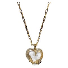 Goossens Paris Oversized Precious Heart Necklace