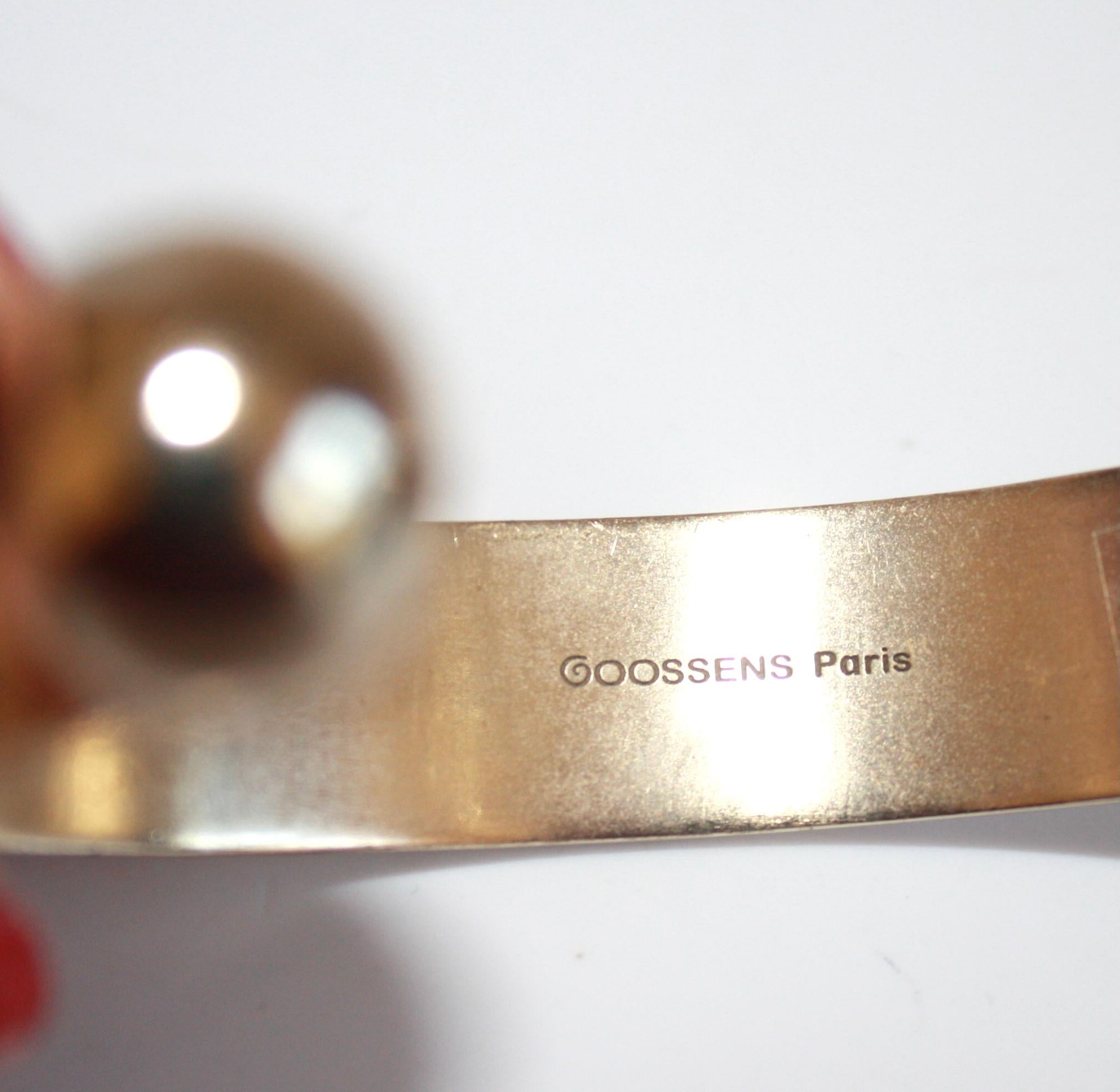 Goossens Paris Pale Gold Boucle Bracelet 1