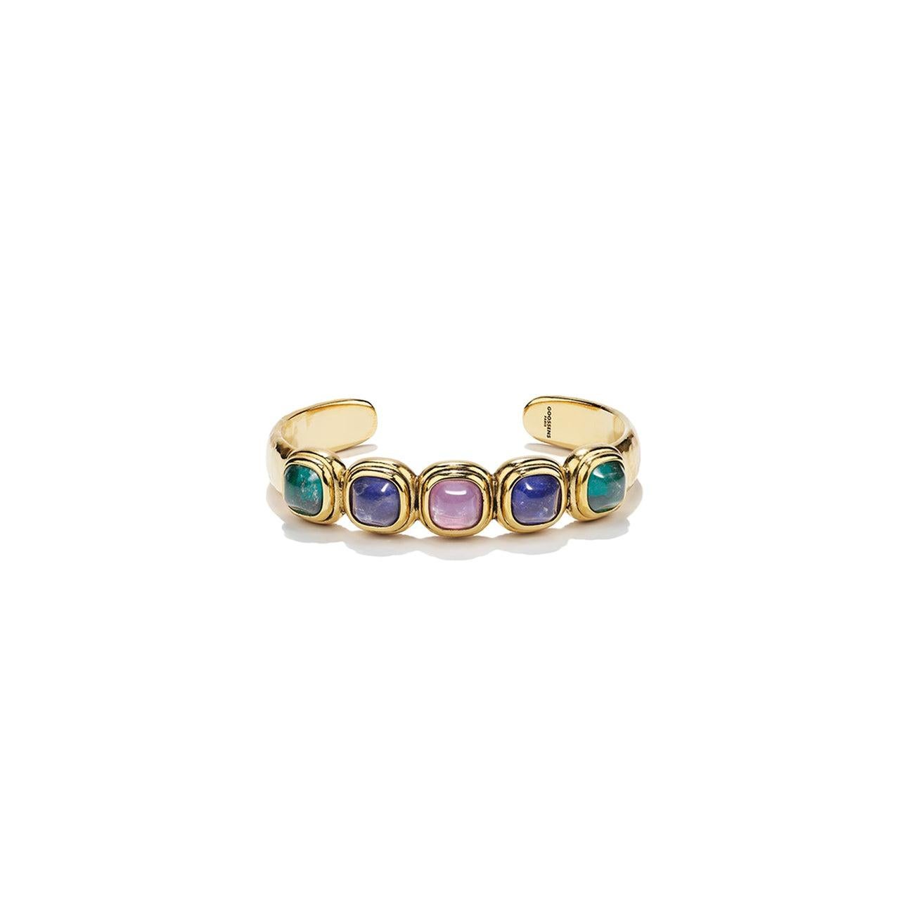 Goossens Paris Renaissance necklace in Tinted Rock Crystal en venta 8