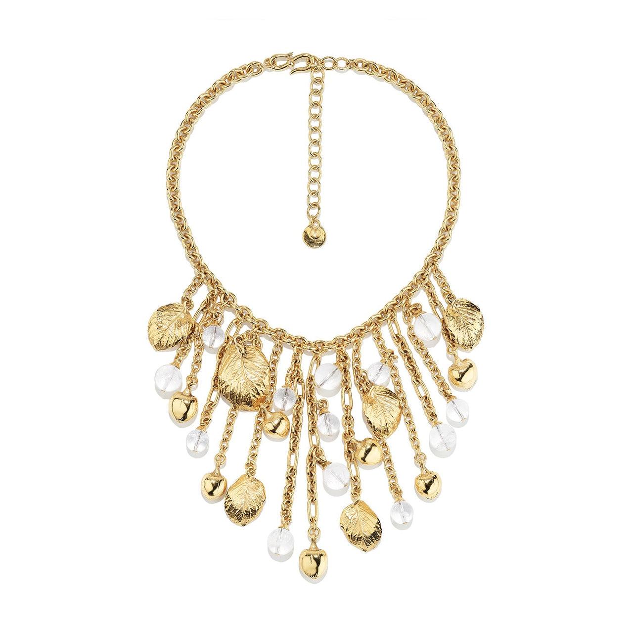 Orecchini con perle Goossens Paris Riviera Baroque in vendita 4