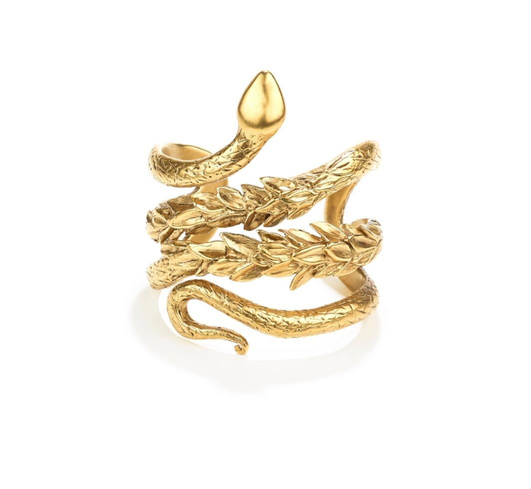 Women's or Men's Goossens Paris Serpent Cuff