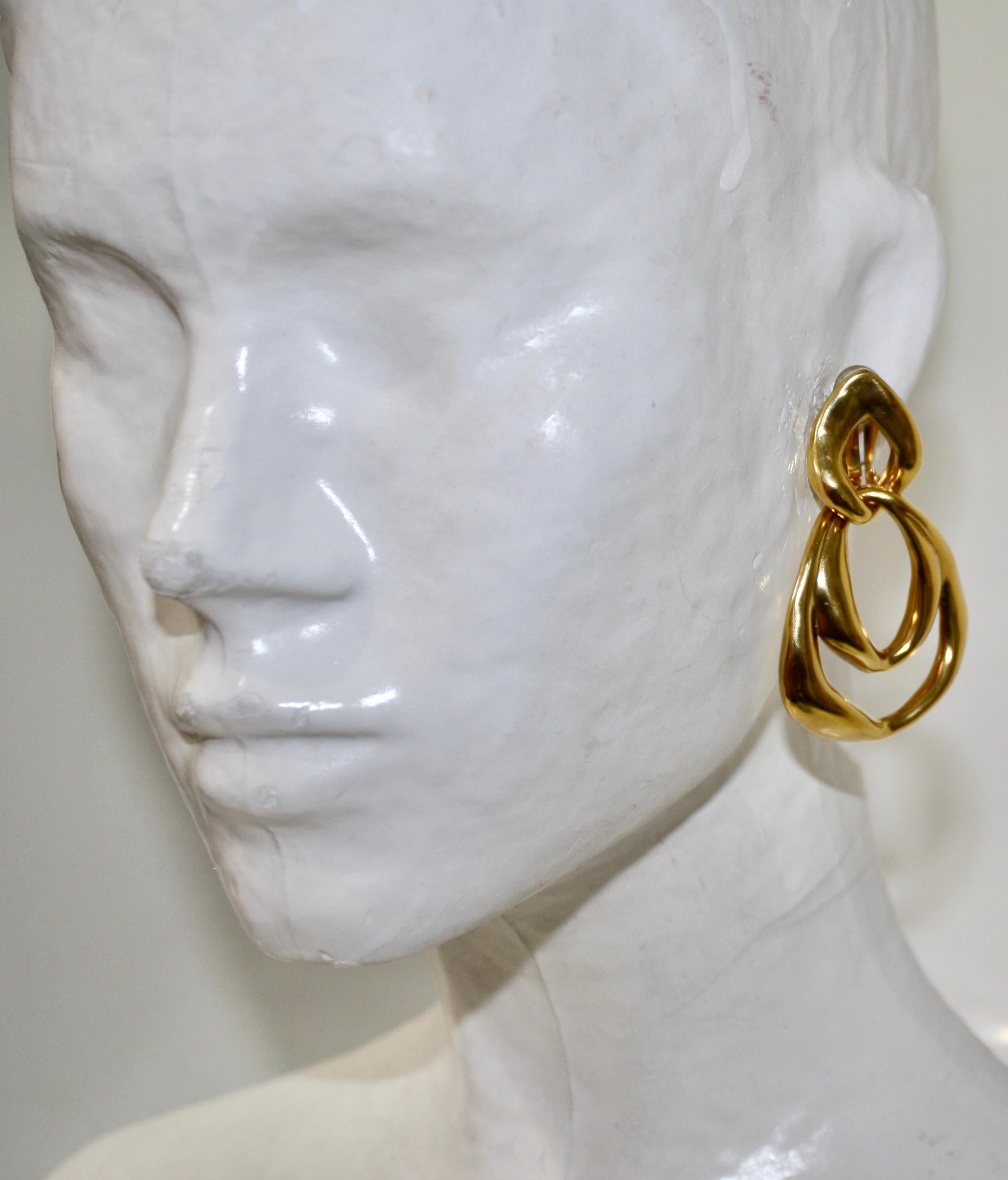 Goossens Paris Spirale 2 Links Earrings 5