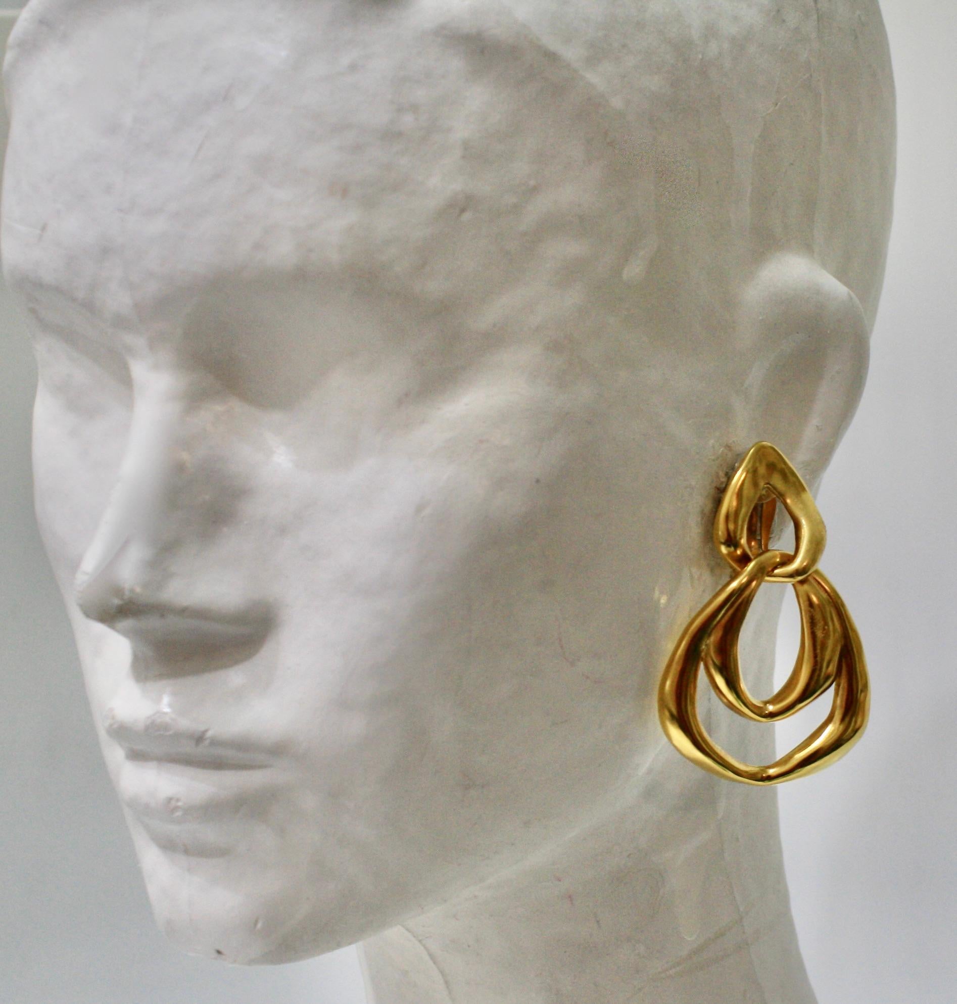 Goossens Paris Spirale 2 Links Earrings 7
