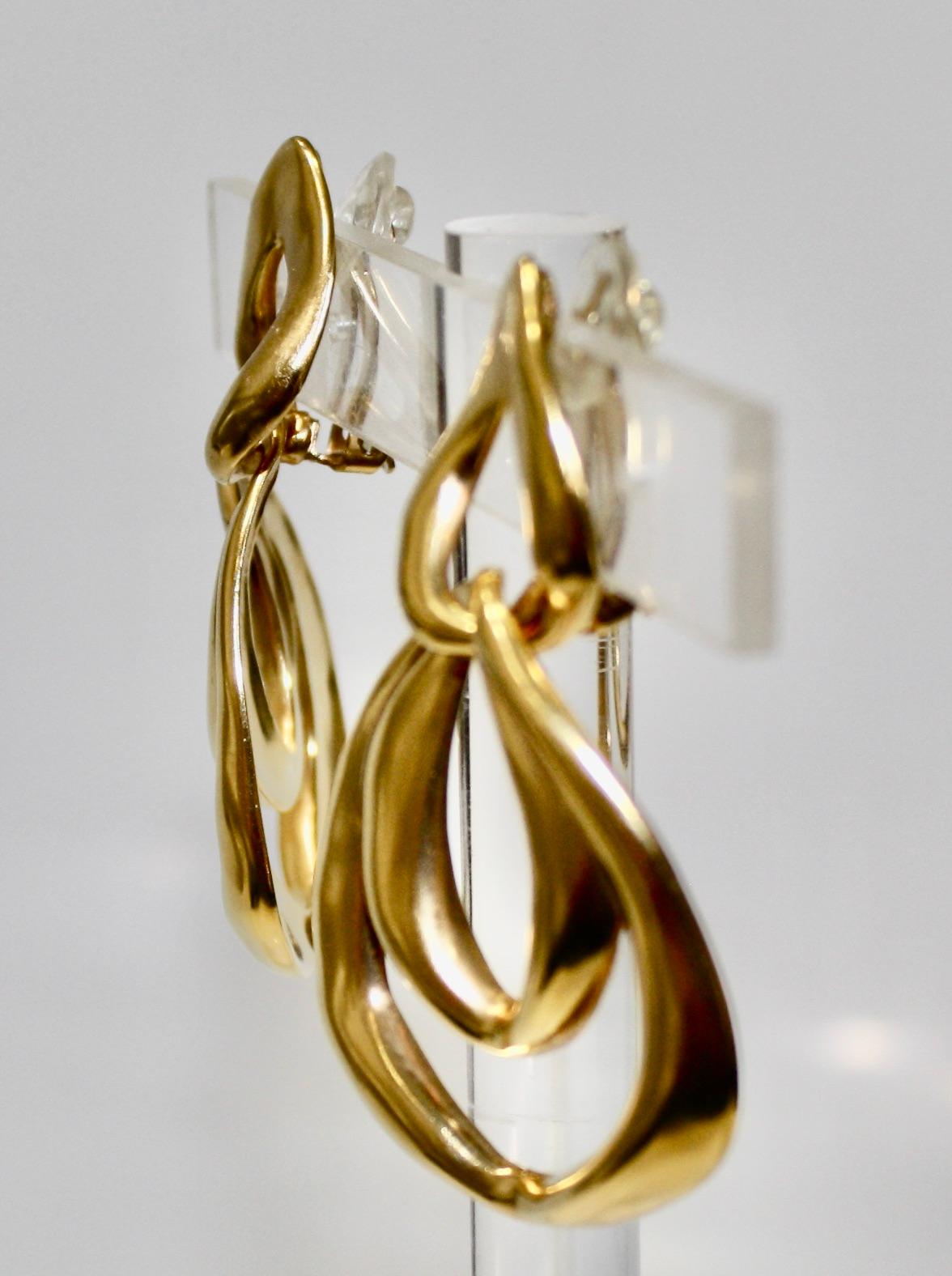 Goossens Paris Spirale 2 Links Earrings  For Sale 1