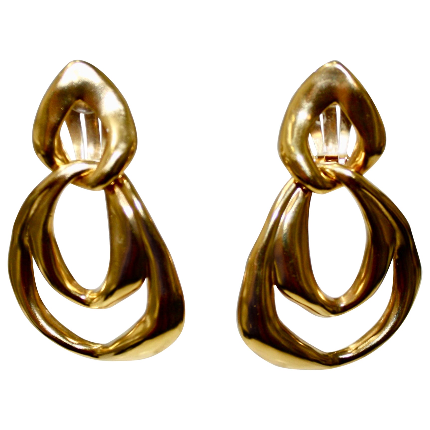 Goossens Paris Spirale 2 Links Earrings