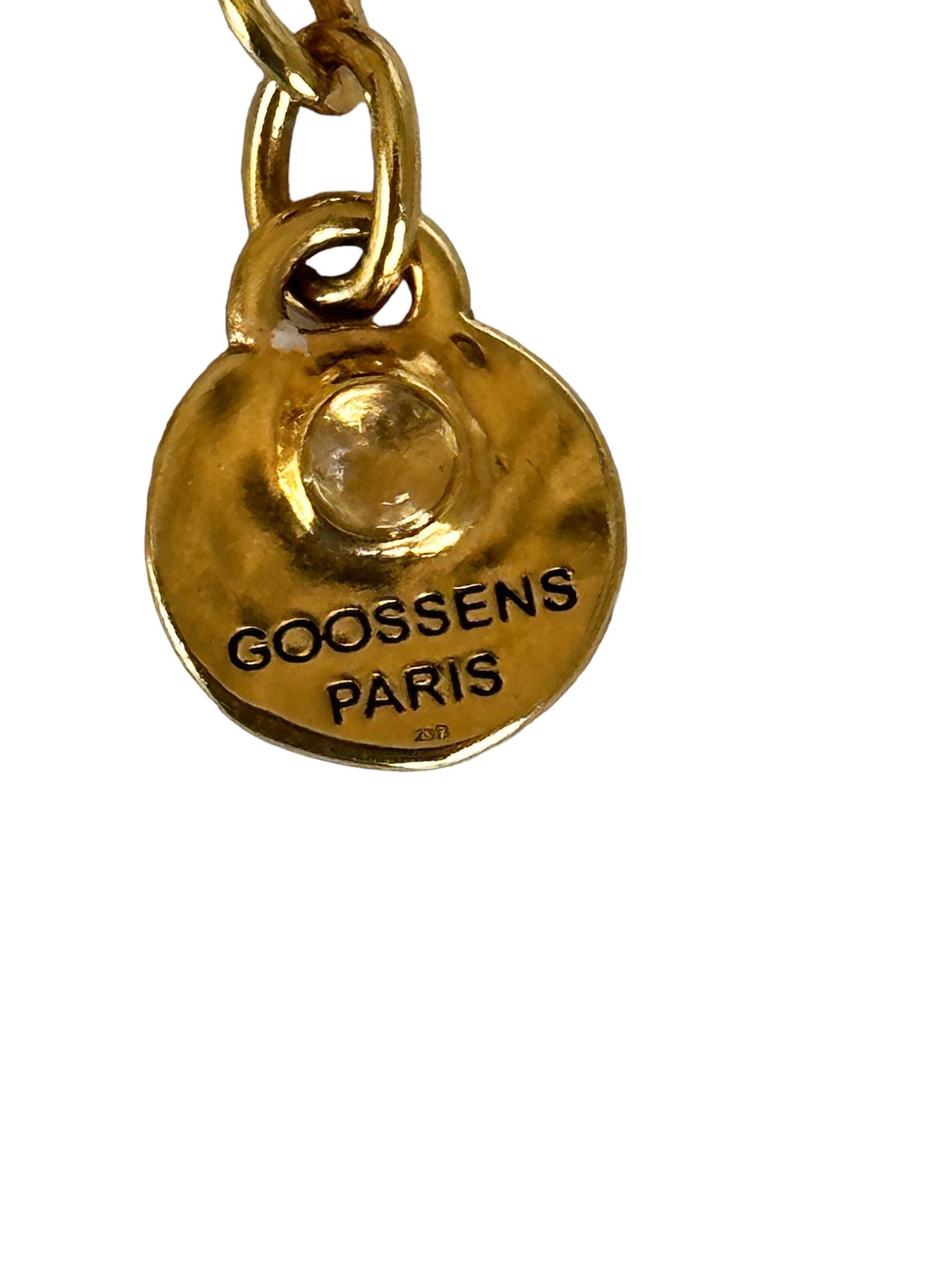 Pulsera de cadena espiral Goossens Paris en Nuevo estado para la venta en Virginia Beach, VA