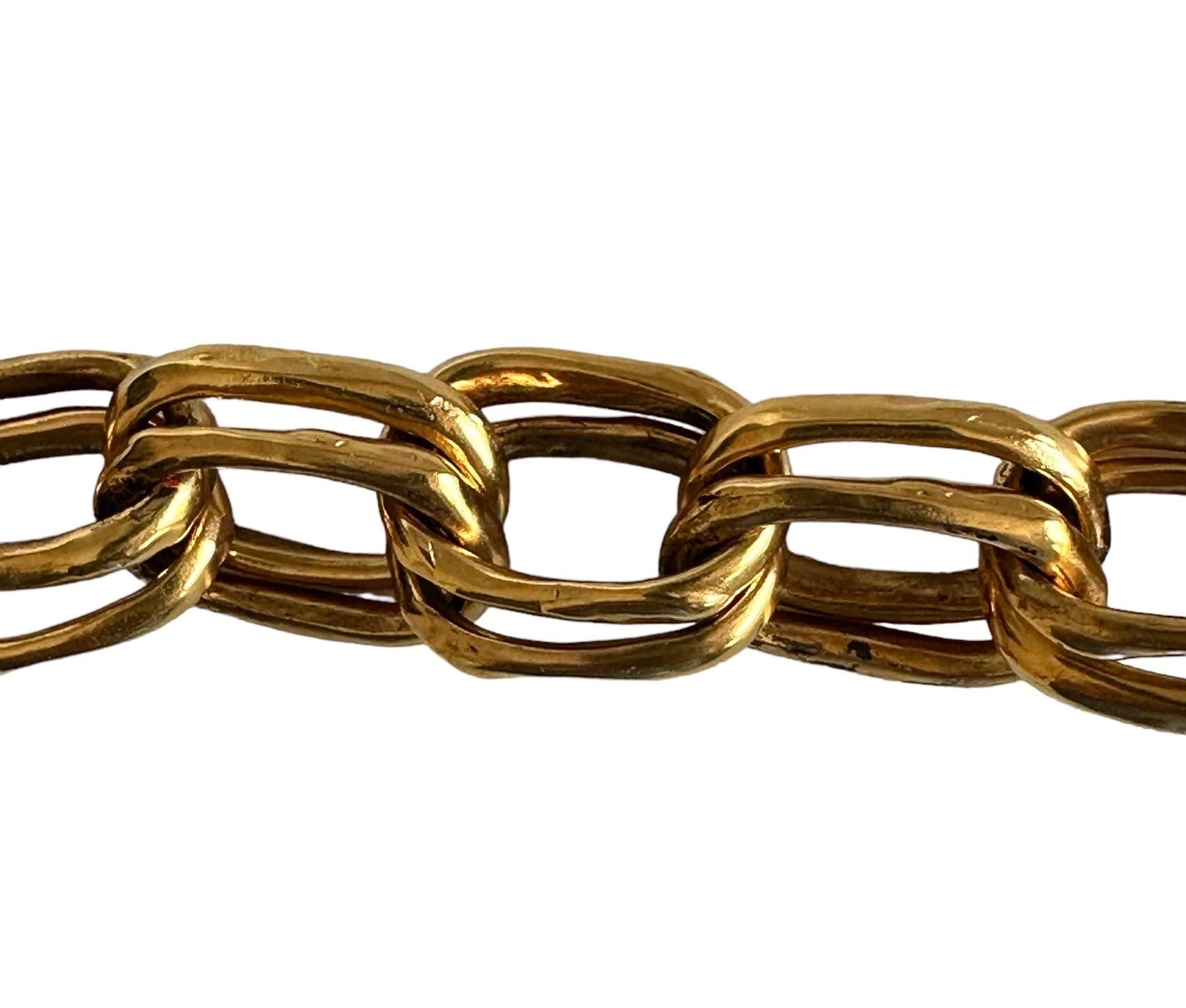 Pulsera de cadena espiral Goossens Paris en venta 1