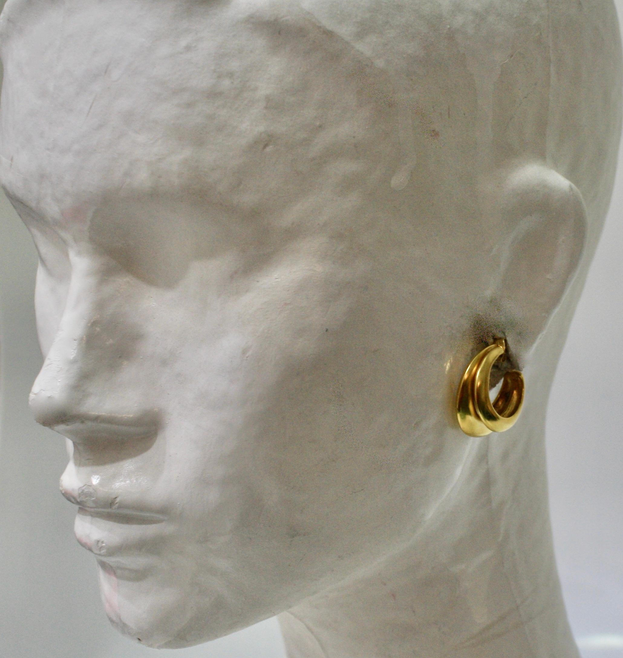 Goossens Paris Spirale Créole Earrings In New Condition For Sale In Virginia Beach, VA