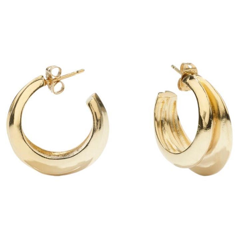 Goossens Paris Spirale Créole Earrings  For Sale