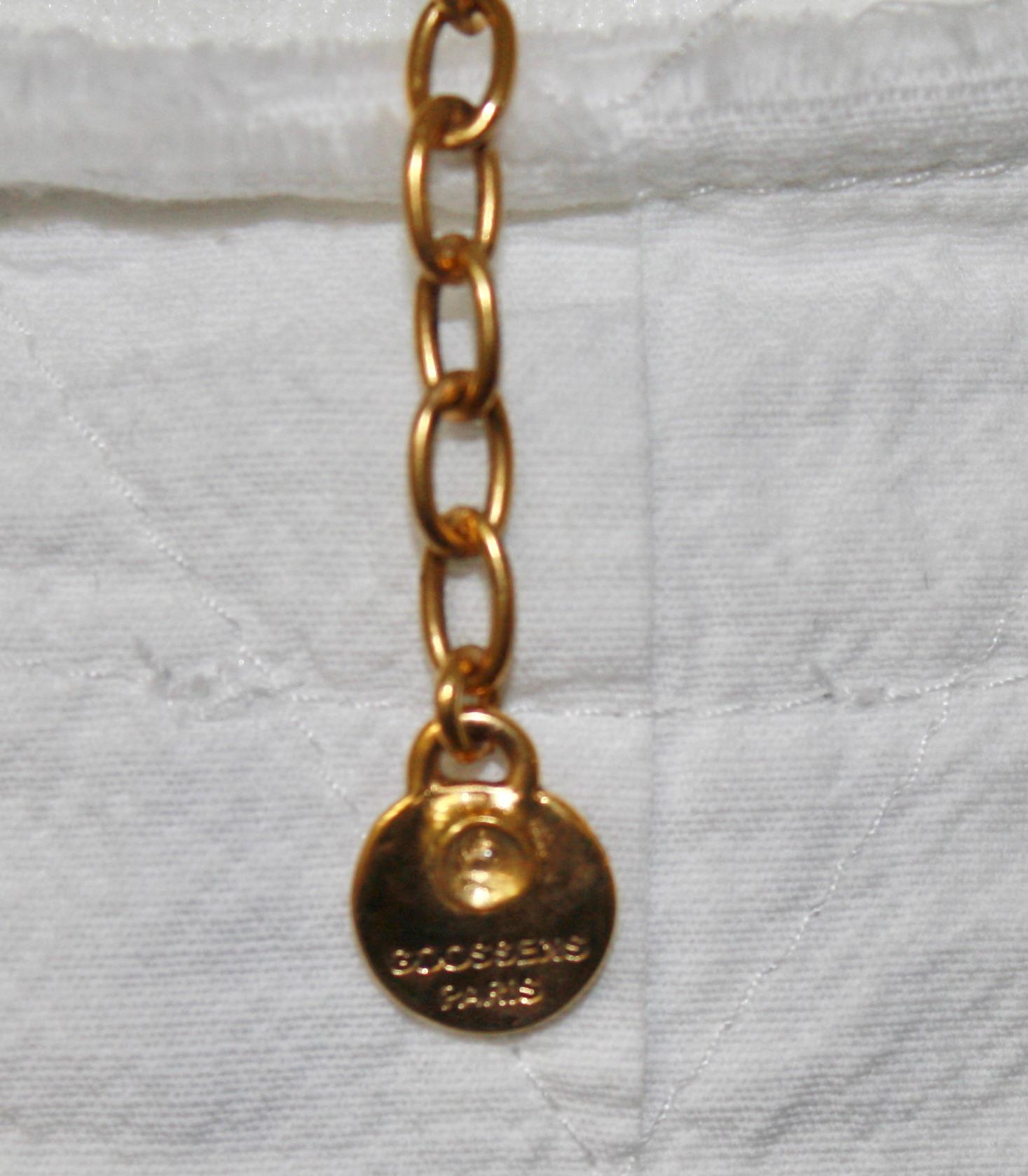 Collier à pendentif syracuse Goossens Paris  Neuf - En vente à Virginia Beach, VA