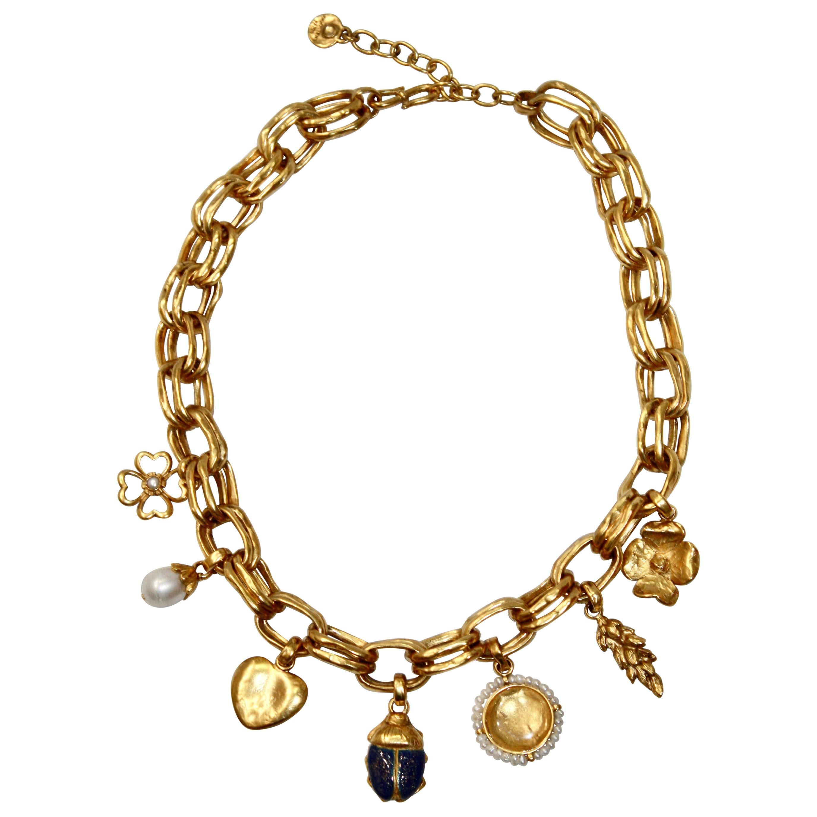 Goossens Paris Talisman Charm Necklace