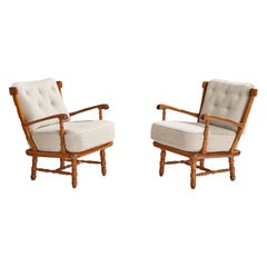 Göperts, chaises longues, pin, tissu, Suède, années 1950