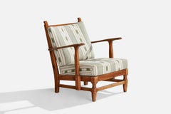 Göperts möbler, chaise longue, pin, tissu, Suède, années 1940