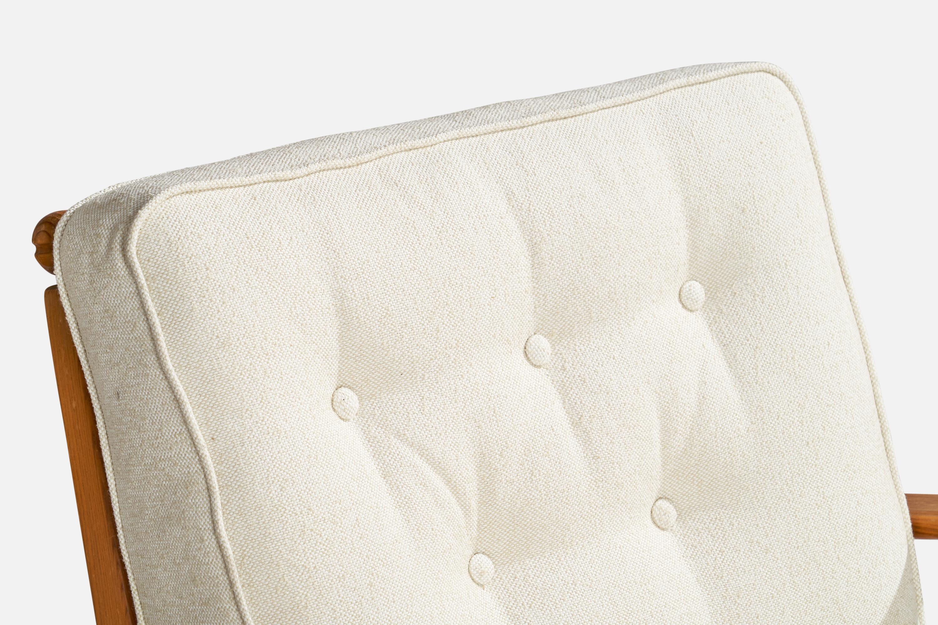 Göperts Möbler, Lounge chairs, Pine, Fabric, Sweden, 1940s 8