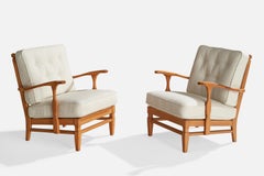 Göperts Möbler, chaises longues, pin, tissu, Suède, années 1940