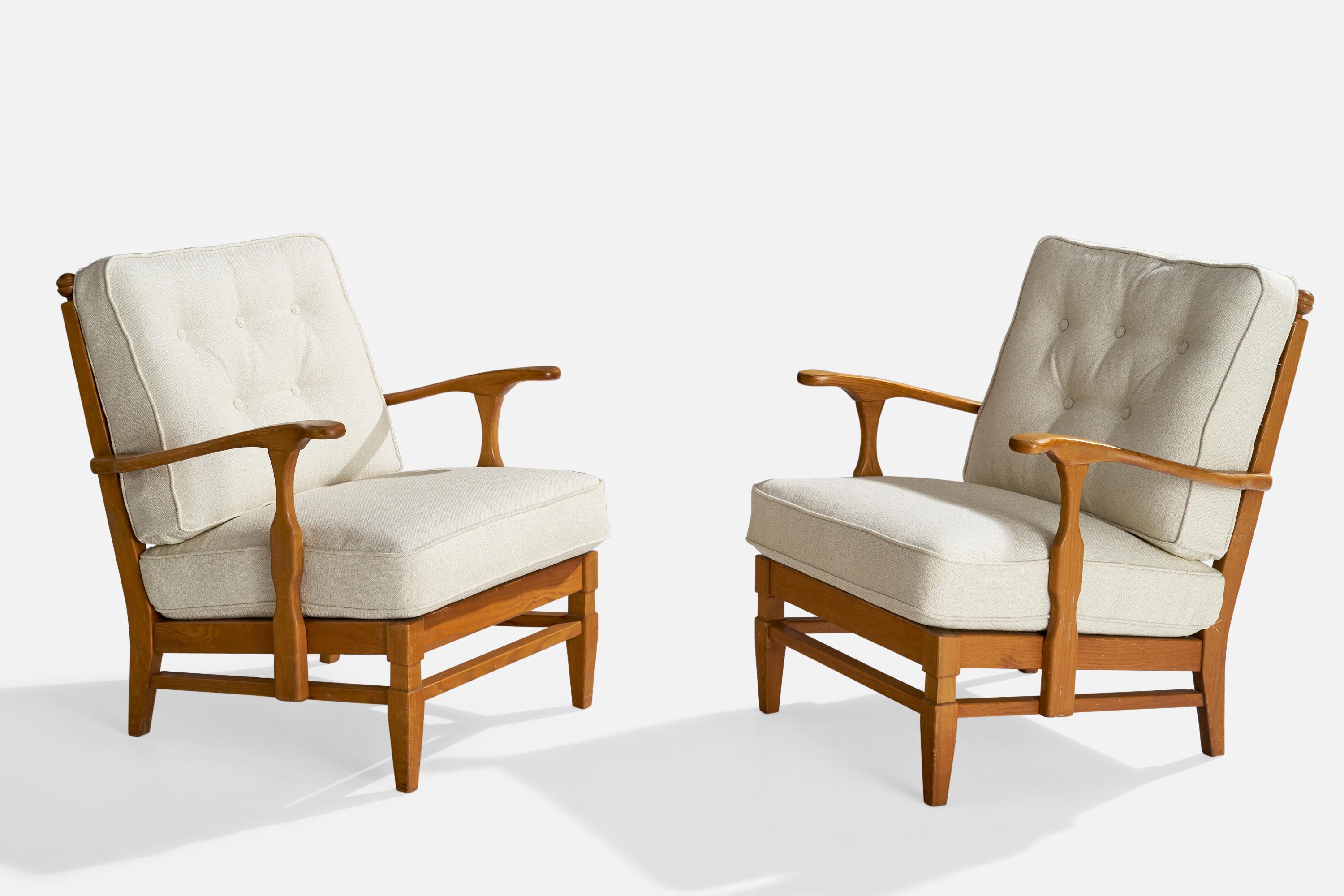 Paire de chaises longues 