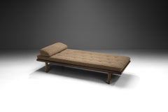 Göperts Möbler Upholstered Daybed with Head Cushion, Sweden 1960s